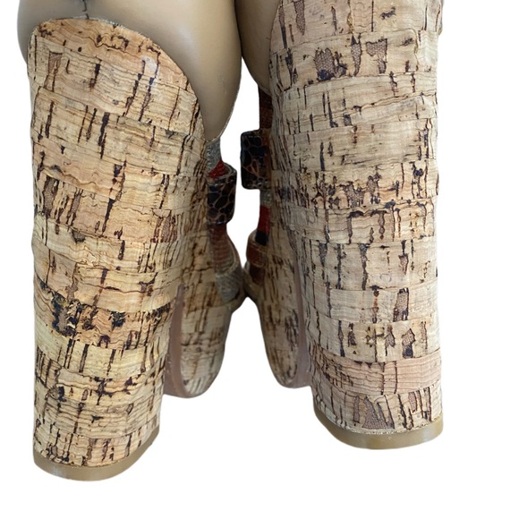 NWOT Wedge Sandals Size 5 - Picture 10 of 10